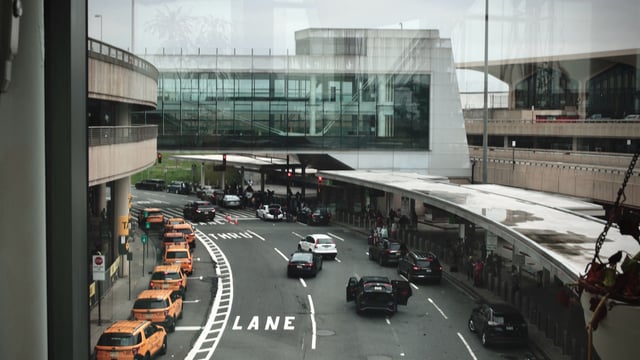 Passengers arrive at Newark Liberty International Airport in Newark, New Jersey on May 7, 2025. (Photo by Kena Betancur / AFP)