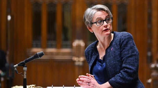 Yvette Cooper said that Iran posed an “unacceptable threat” to Britain