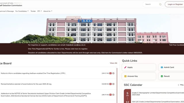 SSC GD Result 2025 Expected to Be Out Soon at ssc.gov.in, Here's How to Check  | Image: File Photo
