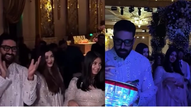 Abhishek Bachchan Dances With Aishwarya Rai, Aaradhya; Steals The Scene By Playing Drums At Party - Inside Video