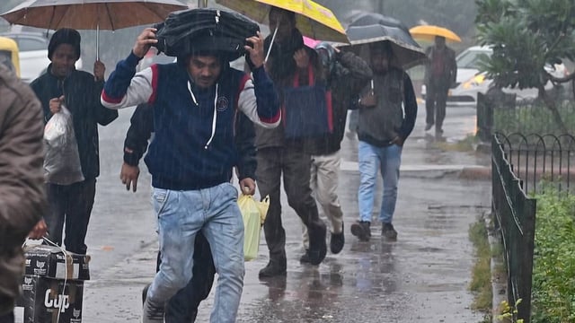 Delhi rains  | Image: ANI