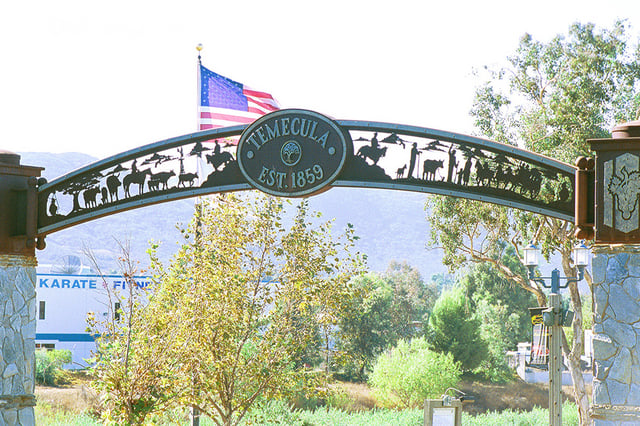A sign in Temecula, California, where a school district&#39;s ban on teaching critical race theory was tossed by a state appeals court. 