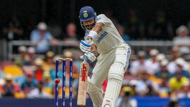 Virat Kohli during the IND vs AUS Test series in 2024 | Image: AP