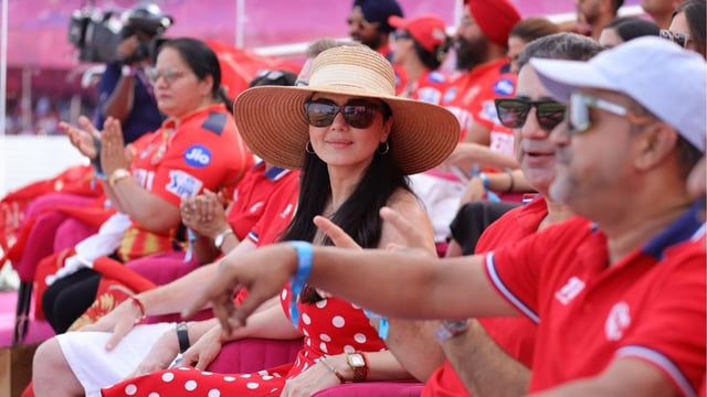 Preity Zinta shared a post on Instagram praising the Punjab Kings.