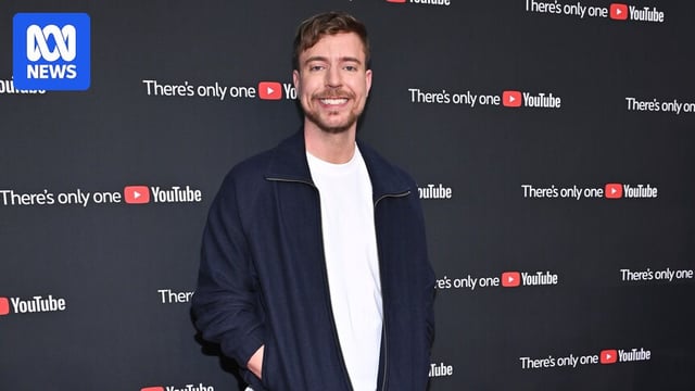 MrBeast at a red carpet event 