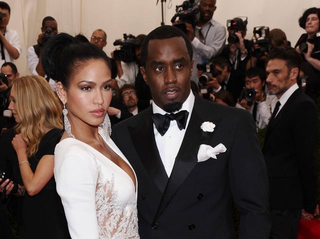 Cassie et P. Diddy, à New York en 2015.