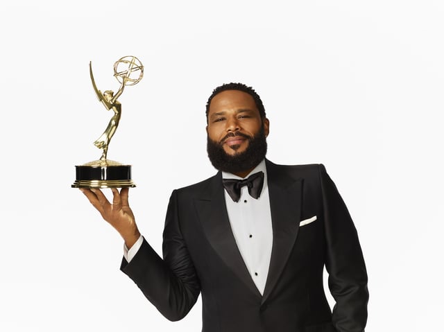 75TH PRIMETIME EMMY® AWARDS: Anthony Anderson hosts the 75TH PRIMETIME EMMY® AWARDS on Monday, Jan 15 (8:00-11:00 PM ET live/5:00-8:00 PM PT live). (Photo by FOX via Getty Images)