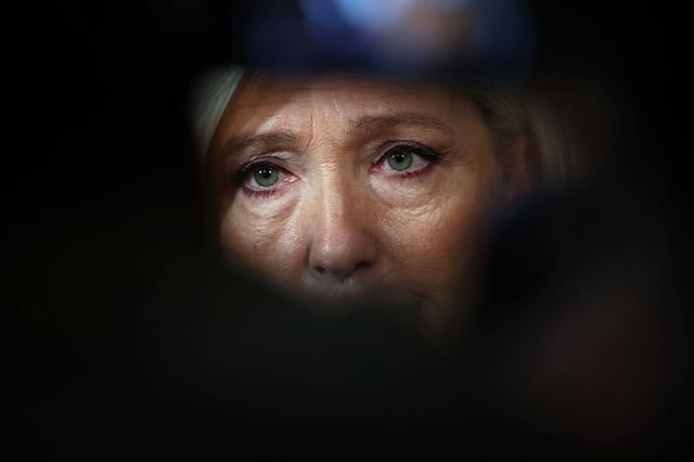 Marine Le Pen mardi 20 mai à l'Assemblée nationale.