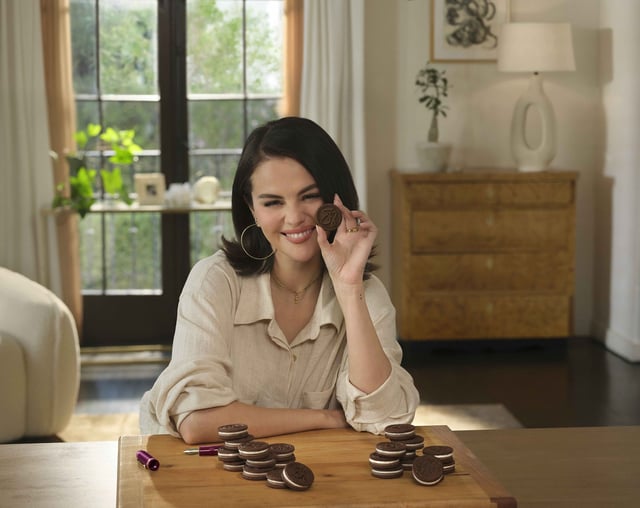 Selena Gomez partnered with Oreo to create a cookie flavor inspired by her love of horchata.