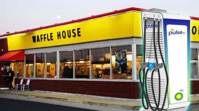 Rejoice, America: Waffle House Is Getting DC Fast-Charging: Charging