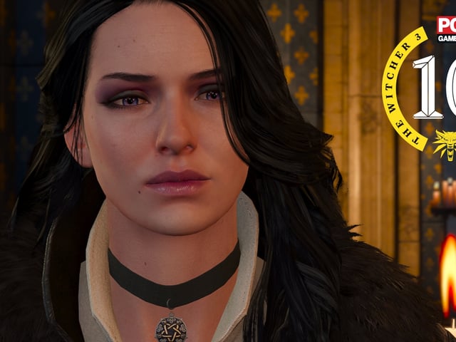 Yennefer looks displeased in The Witcher 3.