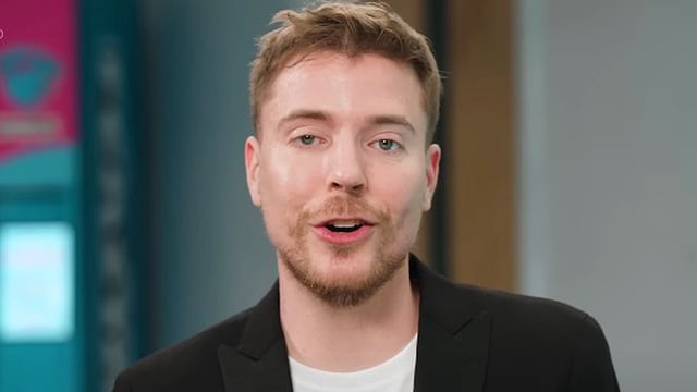 A photo of MrBeast.