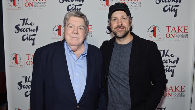 George Wendt and Jason Sudeikis attend “I Can’t Believe They Wendt There: The Roast Of George Wendt” on September 9, 2017 in Chicago, Illinois.