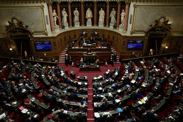 Le Sénat, le 26 novembre 2024 à Paris