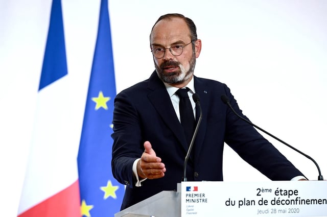 L’ex-premier ministre Édouard Philippe, ici dans une allocution télévisée le 28 mai 2020, est placé sous statut de témoin assisté dans l’affaire de la gestion du Covid-19, pour laquelle la Cour de justice de la République a requis, mardi 20 mai 2025, un non-lieu.