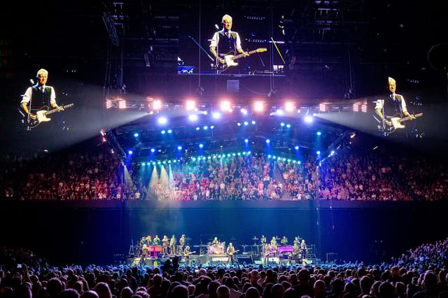 Springsteen bei seinem Konzert in Manchester