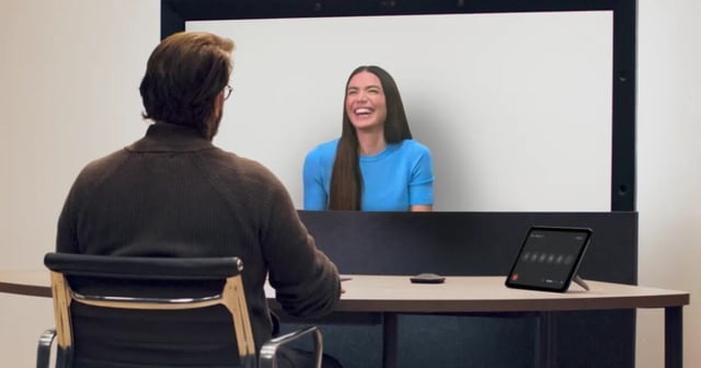 Google's Project Starline concept has now matured into the Beam platform, which will be rolled out to early business customers later this year