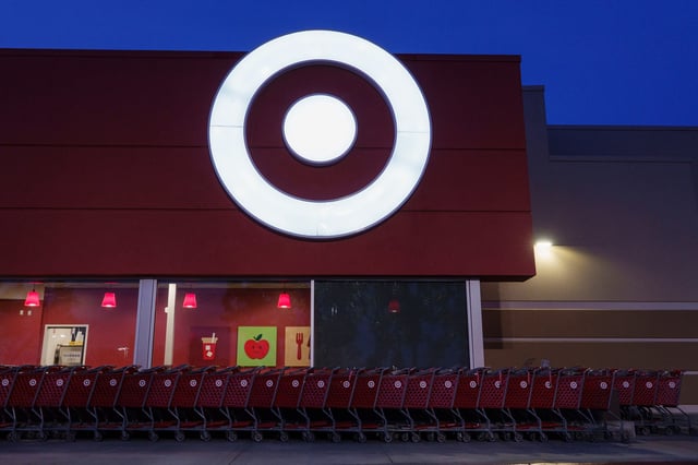 A Target store in San Diego on on March 10, 2025.