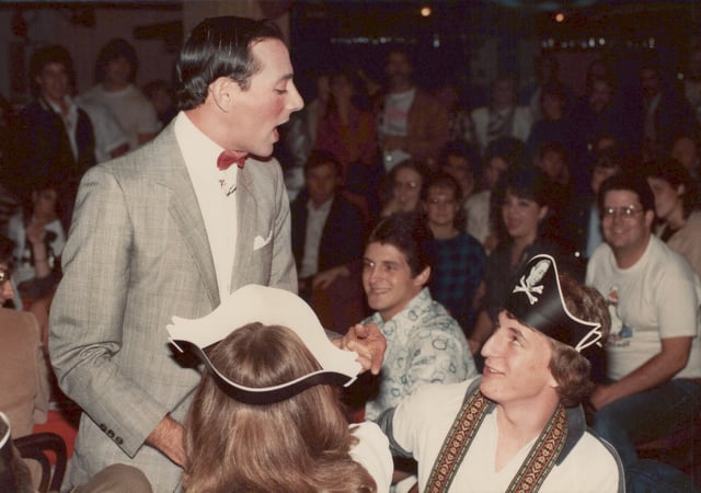 Paul Reubens as Pee-wee Herman in 1984 during a tour as seen in “Pee-wee as Himself,” a two-part documentary that premieres Friday, May 23, on HBO and HBO Max.