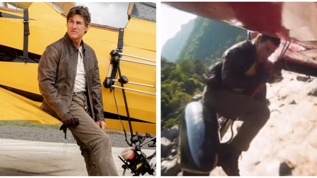 Tom Cruise showed no one is taking risks quite like him, when it comes to doing action.