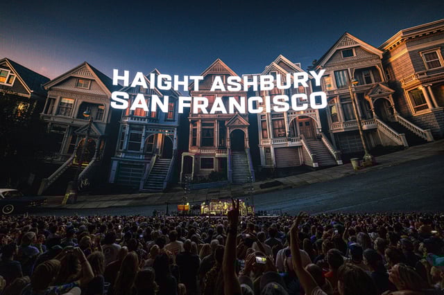 A scene from the Dead & Company's show at the Sphere in Las Vegas, which featured many visual tributes to the band's roots in San Francisco. Three San Francisco shows in August 2025 will mark the group's 60th anniversary.