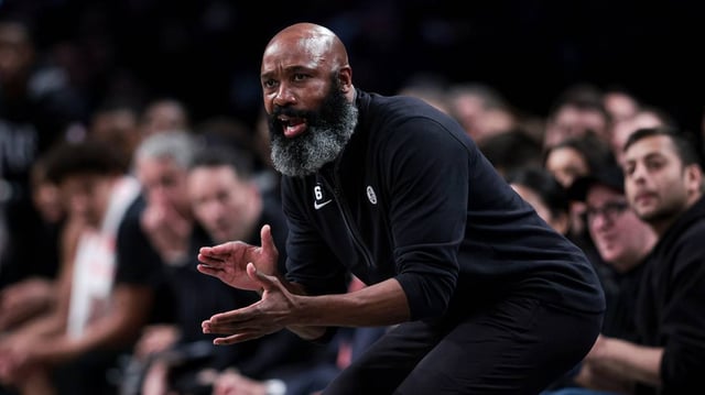 Brooklyn Nets coach Jacque Vaughn and company introduced the organization’s three NBA Draft picks, including KU’s Jalen Wilson, to the media on Friday in New York.