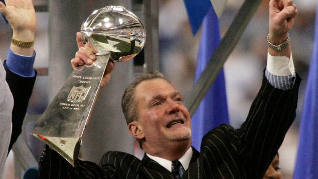 Indianapolis Colts owner Jim Irsay passed away at 65, with the team announcing the news. REUTERS/Brent Smith (UNITED STATES)/File Photo