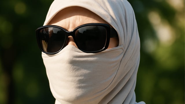 The woman had stayed out of the sun since childhood, always covering her arms and never wearing short sleeves outside.