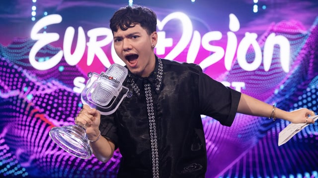 Eurovision winner JJ. (Corinne Cumming/EBU)