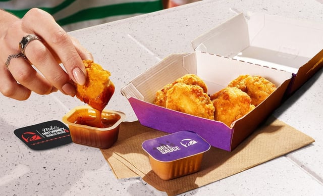 Taco Bell is collaborating with Mike’s Hot Honey on a new Diable Sauce. (Photo courtesy of Taco Bell)