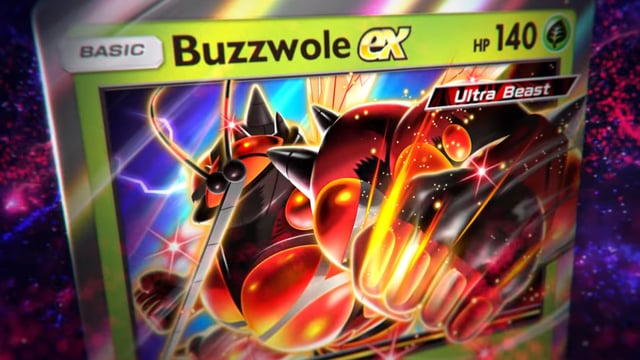 pokemon tcg pocket extradimensional crisis set buzzwole ex card