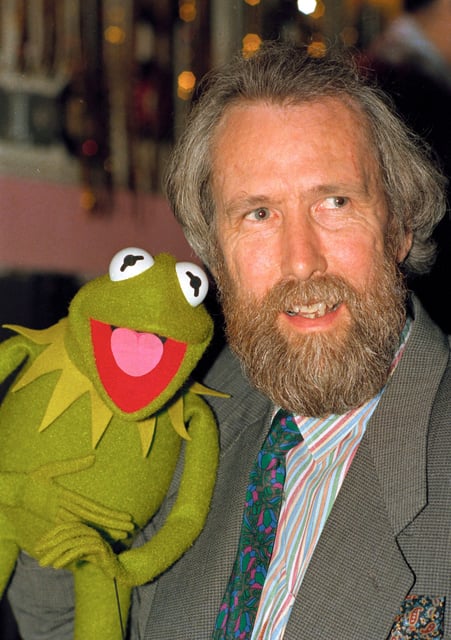 In this Feb. 1988 file photo, Jim Henson, creator of the Muppets, poses with Kermit the Frog. Kermit is set to take the stage at the University of Maryland’s commencement tonight.