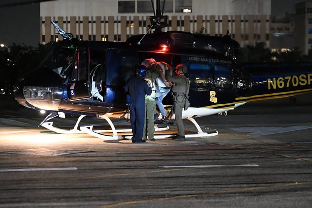 The Louisiana State Police shared images of Gary Price after he was arrested in New Orleans East on Monday.