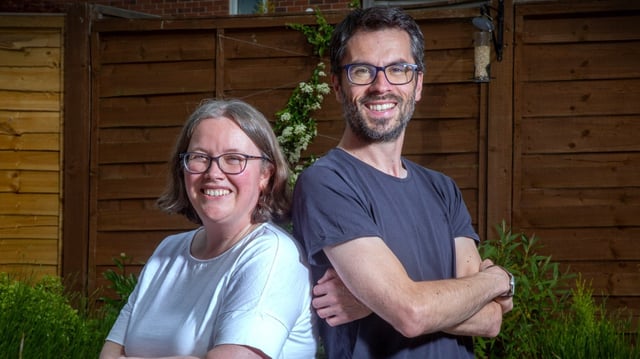 Claire Reynolds and John Robinson were pitted against each other — now they take on quiz teams together