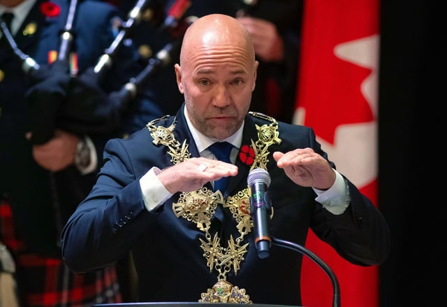 Andy Fillmore speaks to the crowd gathered at the Halifax Central Library after he was sworn in as the mayor of Halifax in December. Fillmore can draw an annual $54,000 MP pension to augment his mayoral salary of more than $200,000.