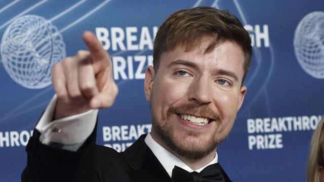Jimmy Donaldson, who goes by the online alias MrBeast, becomes a billionaire. 