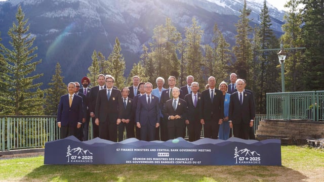 Top finance leaders from the G7 nations gather in Canada starting Tuesday, with concerns including war in Ukraine at the fore while the advanced economies grapple with fallout from US President Donald Trump's sweeping tariffs. 