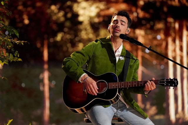 Joe Jonas's deeply personal new album, "Music for People Who Believe in Love," is his first solo record since 2011.