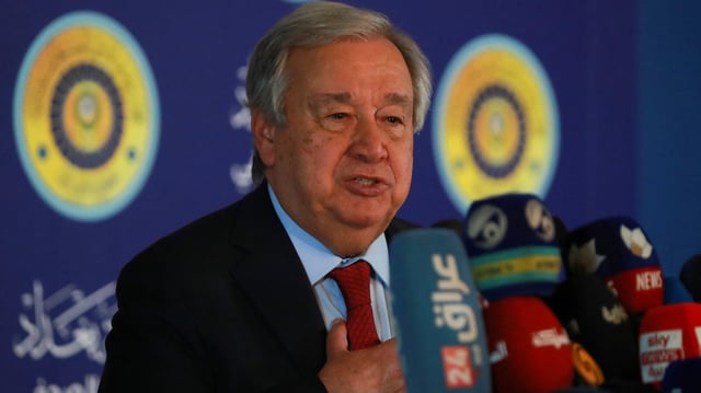 Gaza: Antonio Guterres, le chef de l'ONU, dénonce «la période peut-être la plus cruelle» du conflit