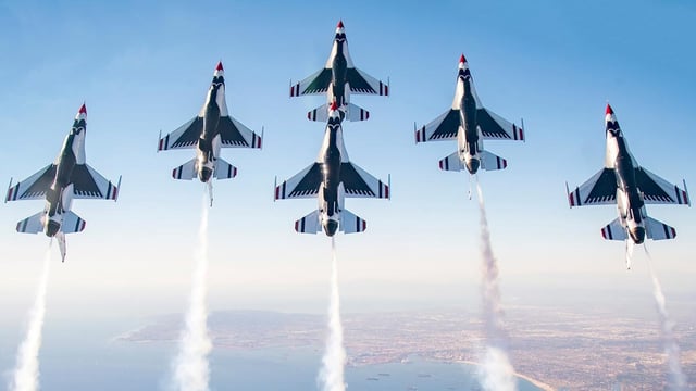 The 2025 FourLeaf Air Show will be held at Jones Beach during the Memorial Day weekend on May 24 and 25 