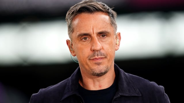 Neville was critical of Marinakis for coming on to the pitch after Forest’s draw with Leicester