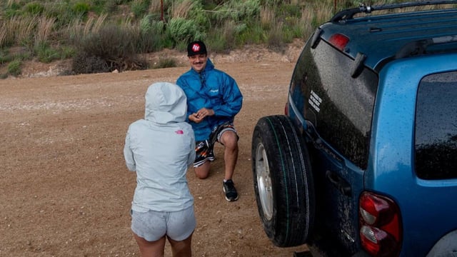 A tornado sets the stage for a breathtaking proposal in Oklahoma.