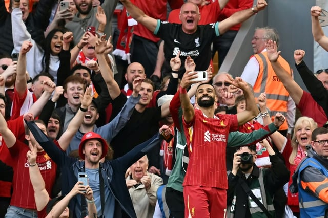Mohamed Salah's stunning campaign for champions Liverpool earned him a second Premier League player of the season award