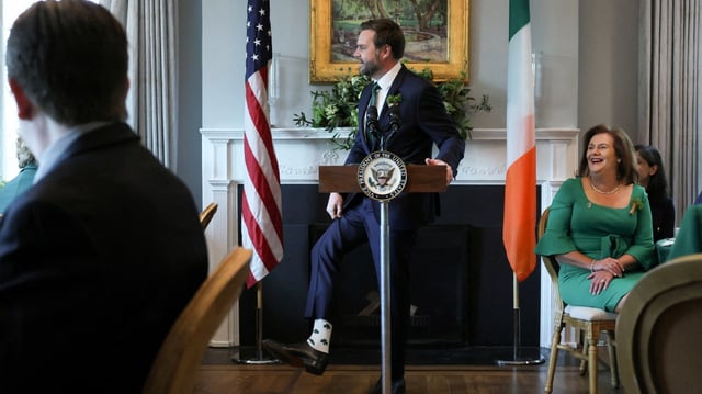 The claim to white working-class Scots-Irish identity has become part of JD Vance’s projected image