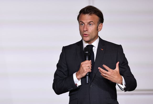 Le président français, Emmanuel Macron, le 21 mai.