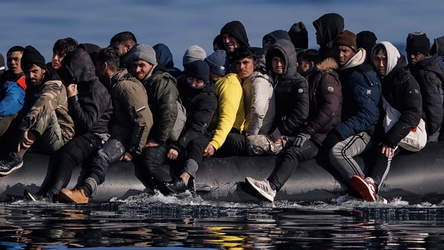 So far this year, some 13,500 migrants have arrived in Britain by crossing the Channel