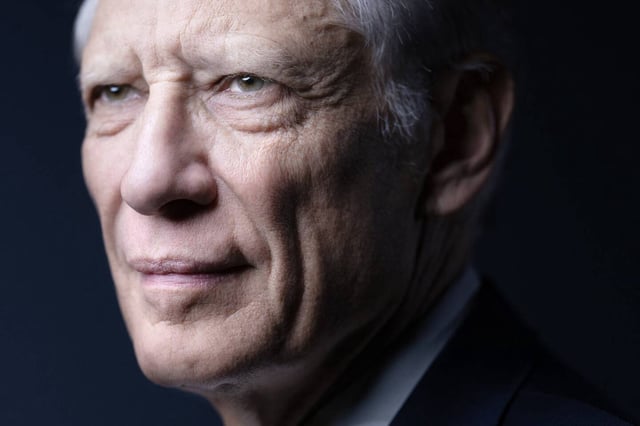 Dominique de Villepin à Paris, le 4 avril.