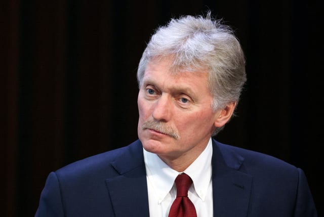 Kremlin spokesman Dmitry Peskov attends Russian President Vladimir Putin's annual televised year-end press conference and phone-in held in Moscow, Russia December 19, 2024. Sputnik/Gavriil Grigorov/Pool via REUTERS/File Photo