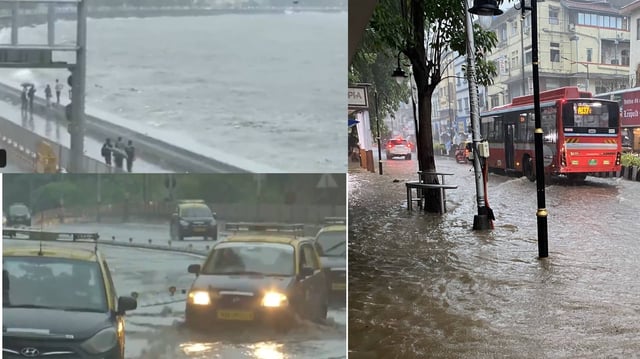 Mumbai Rain | Image: ANI, X