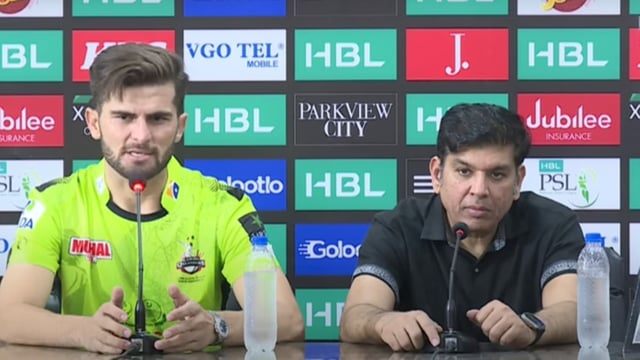 Shaheen Afridi became the first player to lead a franchise to three PSL title wins